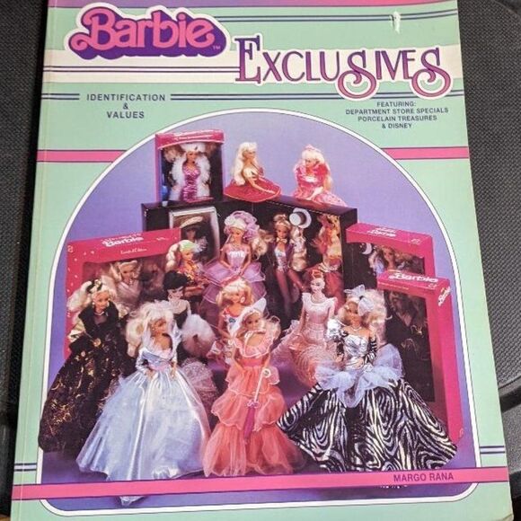 1995 BARBIE Exclusives Identification &Values Book - Picture 1 of 2